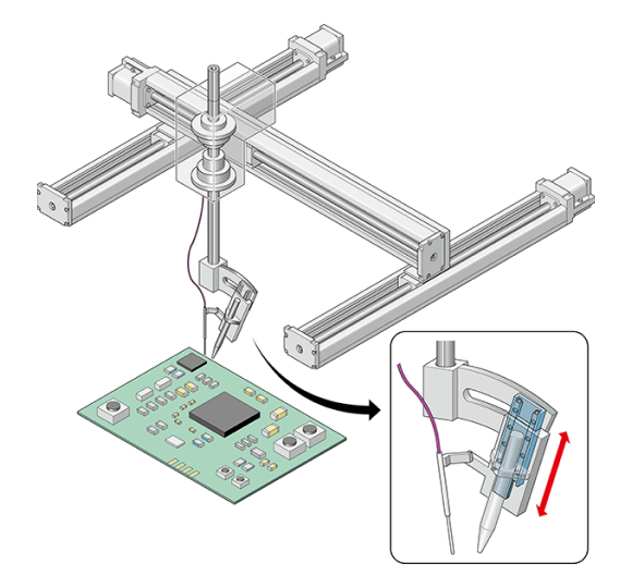 Orthogonal Soldering Robot