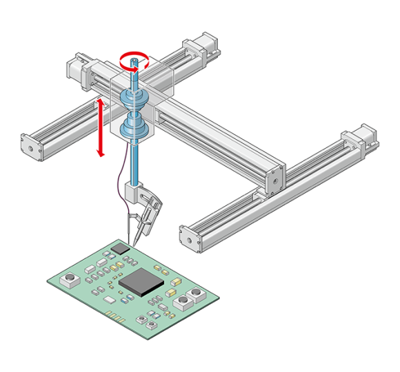 Orthogonal Soldering Robot